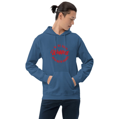 Good Hands 1 (Red Slogan Hoodie)