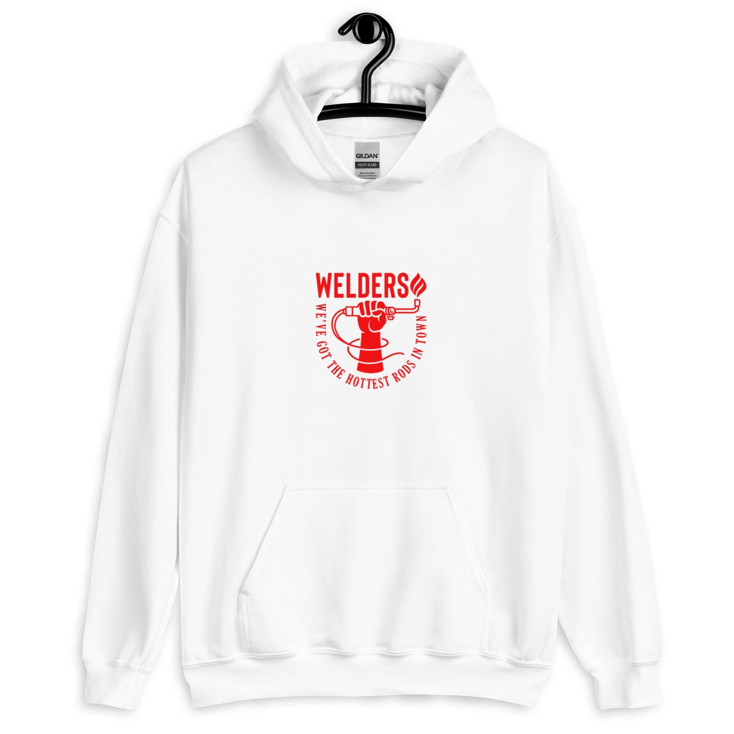 Hot Rod 2 (Red Slogan Hoodie)